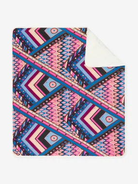 Pucci Baby Girls Vivara Print Blanket in Multicolour