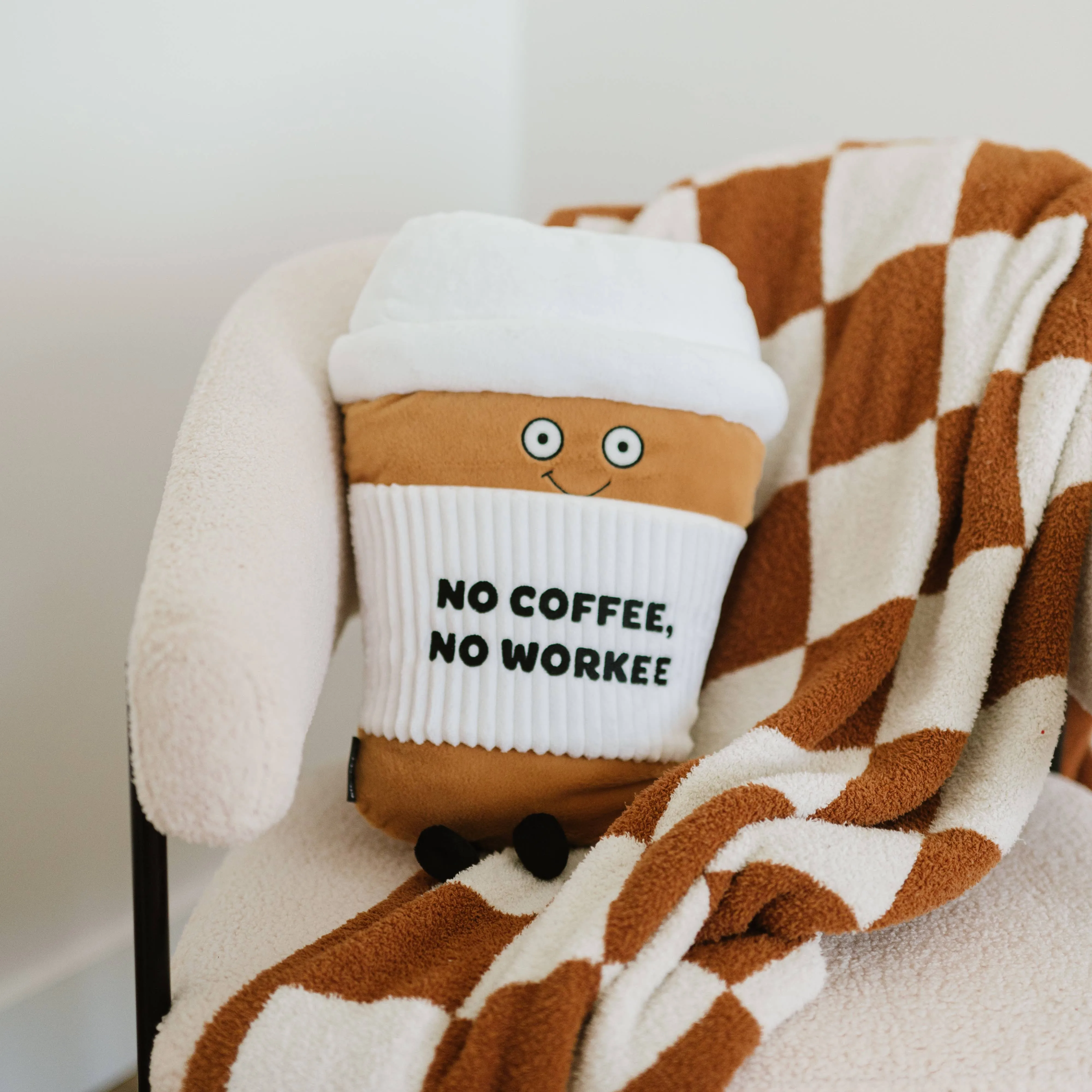 Punchkins - Punchkins Big Coffee Pillow Puffie Plushie