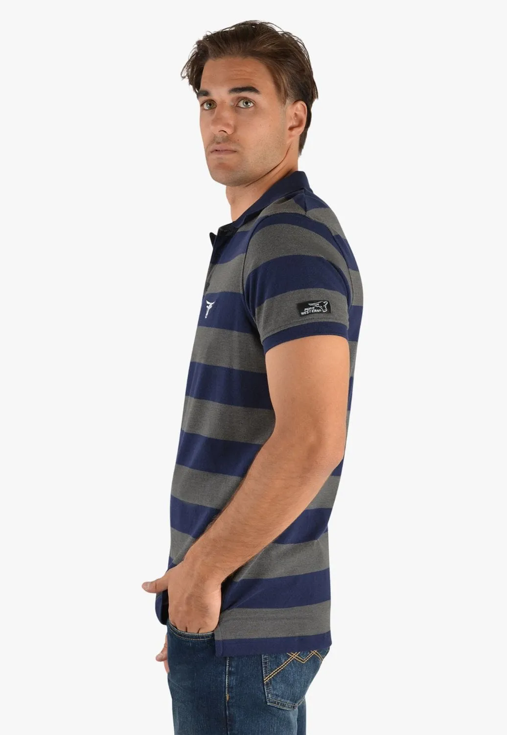 Pure Western Mens Ross Polo