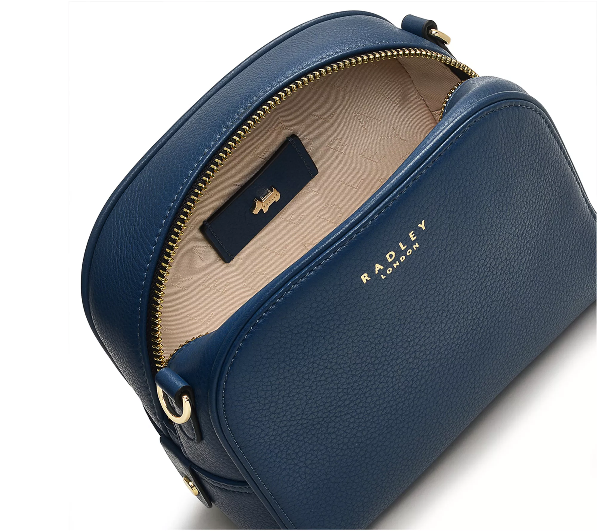 RADLEY London A rden Crescent S mall Zip Leather Crossbody