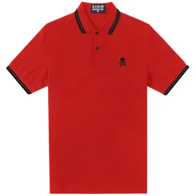 Rancid D Skull Polo (Red)