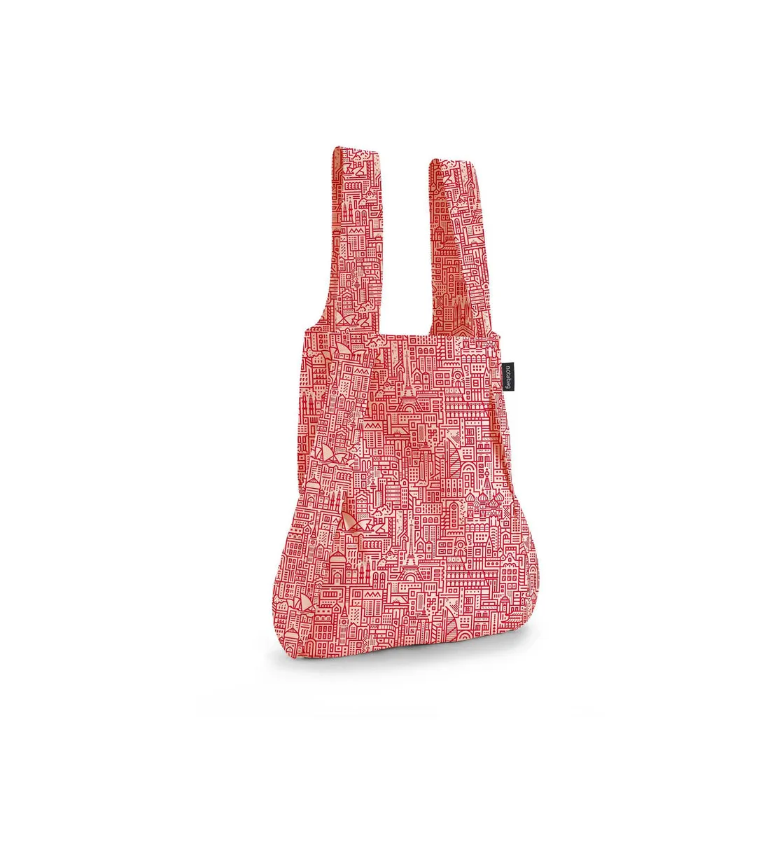 Reusable Tote in City Red from Notabag