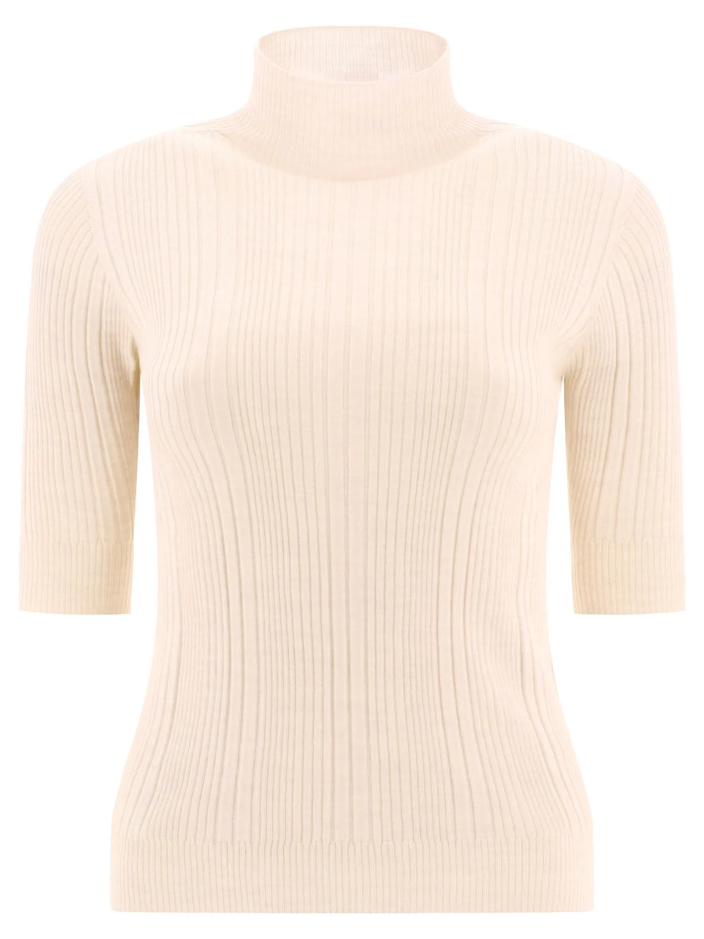 RIBBED TURTLENECK SWEATER