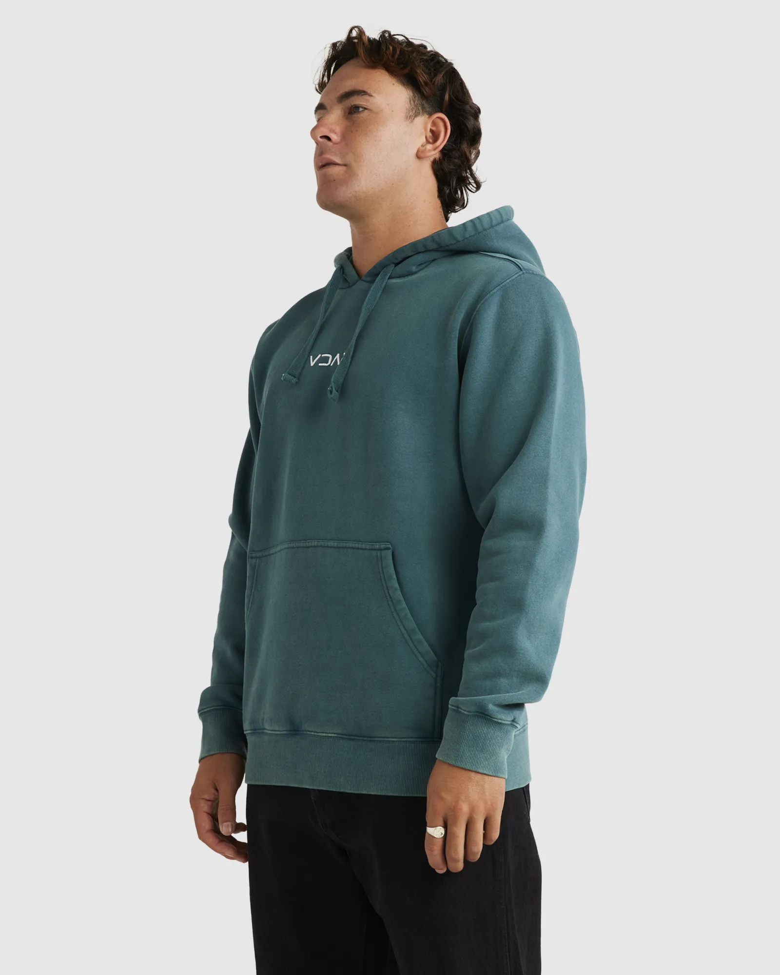 Rvca Rvca Mini Flipped Hoodie - Atlantic | SurfStitch