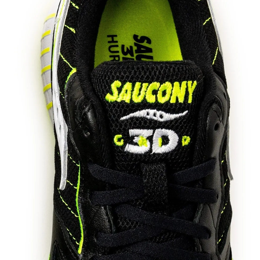 Saucony Men 3D Grid Hurricane (black/white)