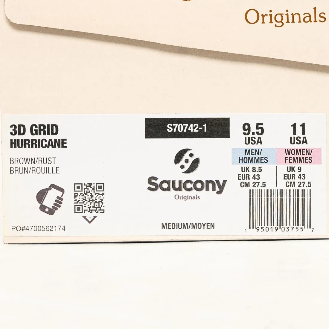 Saucony Men 3D Grid Hurricane (brown / rust / gobidesert)