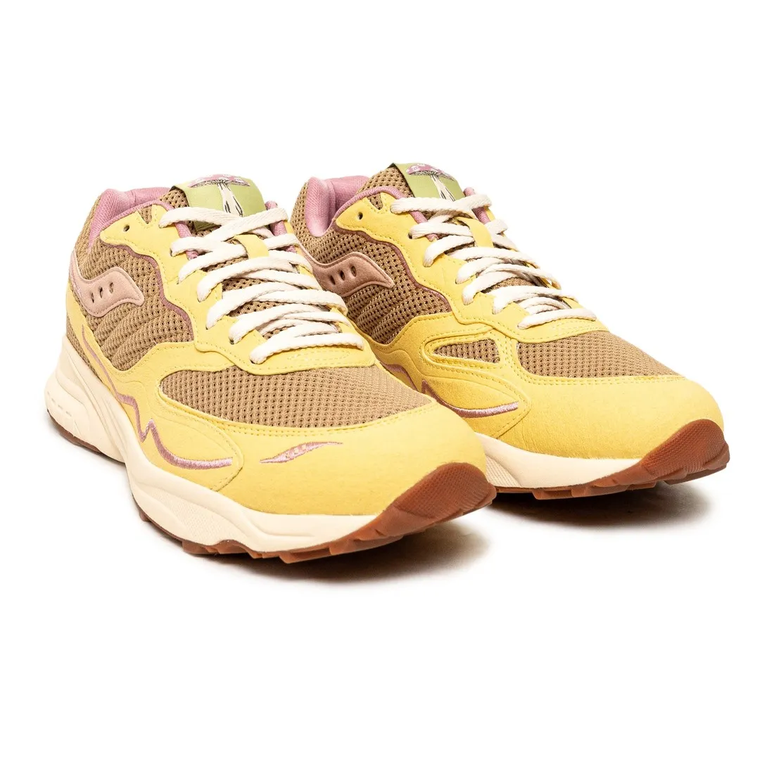 Saucony Men 3D Grid Hurricane (brown / yellow)