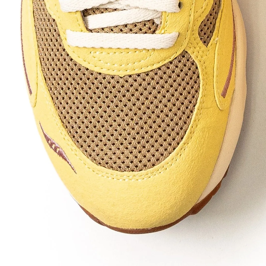 Saucony Men 3D Grid Hurricane (brown / yellow)