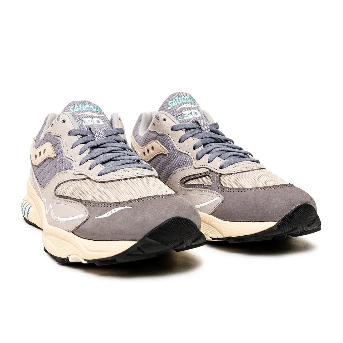 Saucony Men 3D Grid Hurricane (gray / cream)