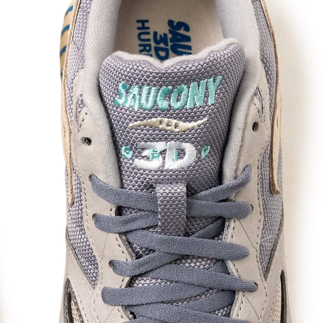 Saucony Men 3D Grid Hurricane (gray / cream)