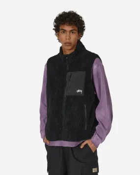 Sherpa Reversible Vest Black