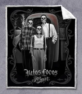 Sherpa VATOS LOCOS - 50 x 60 Throw Blanket