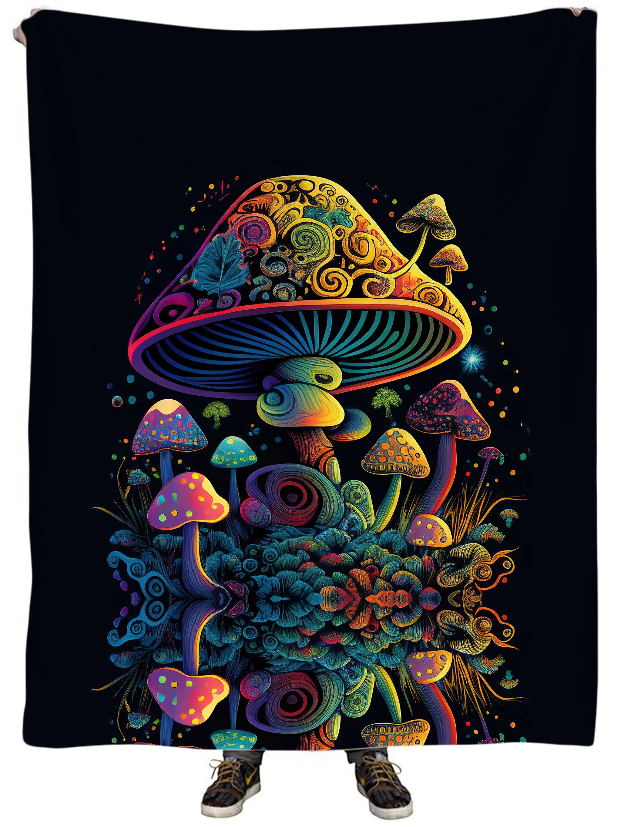 Shroom Melt Plush Blanket