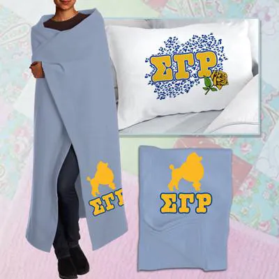 Sigma Gamma Rho Pillowcase / Blanket Package - CAD