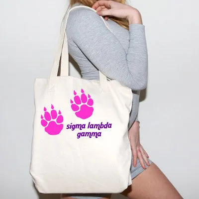 Sigma Lambda Gamma Mascot Printed Tote - 825 - CAD