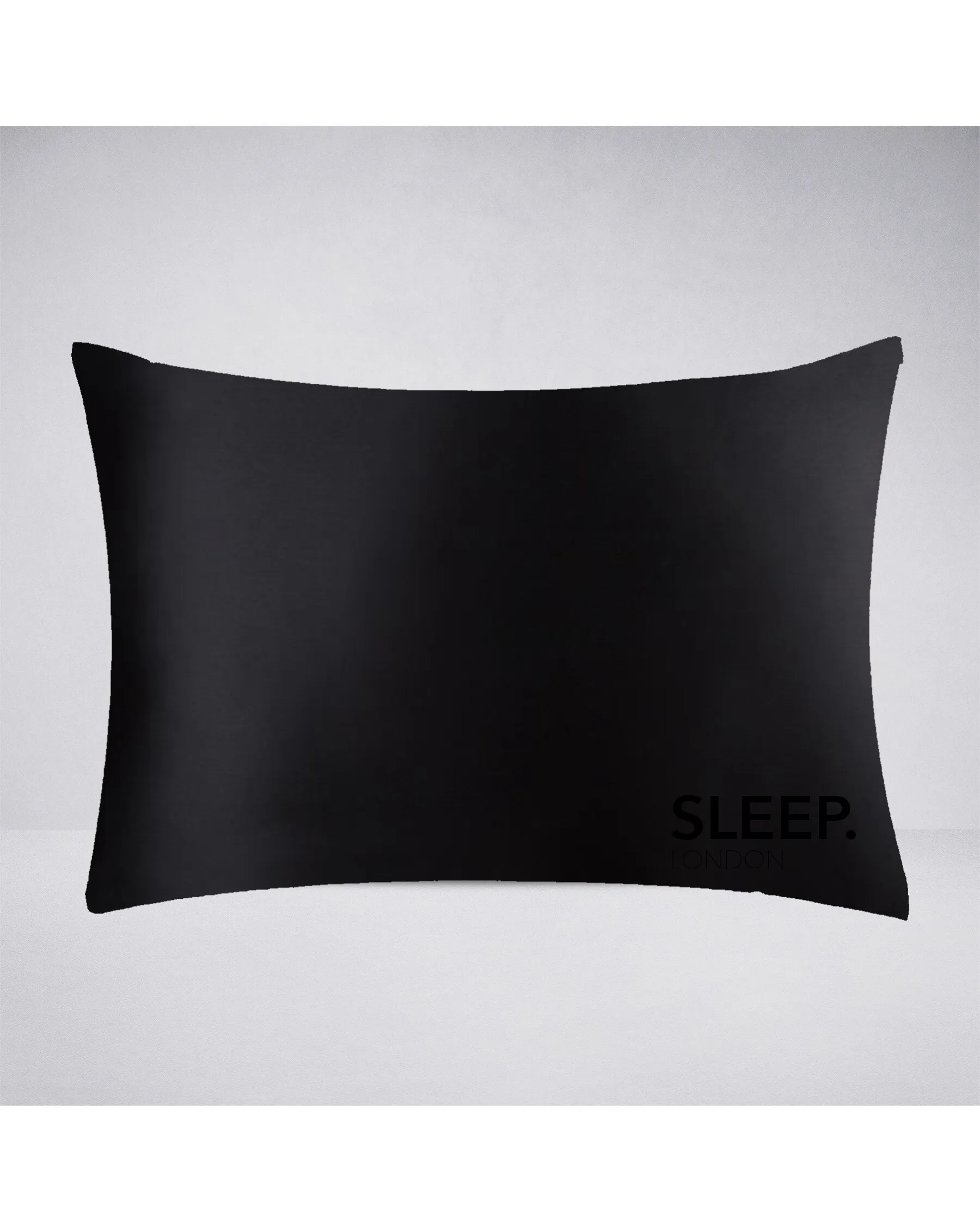 Sleep London Silk Pillowcase & Eyemask Set - Black | Simply Be