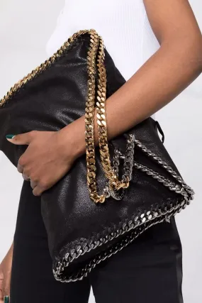 Stella Mccartney Falabella ift Renk Zincir Tote anta