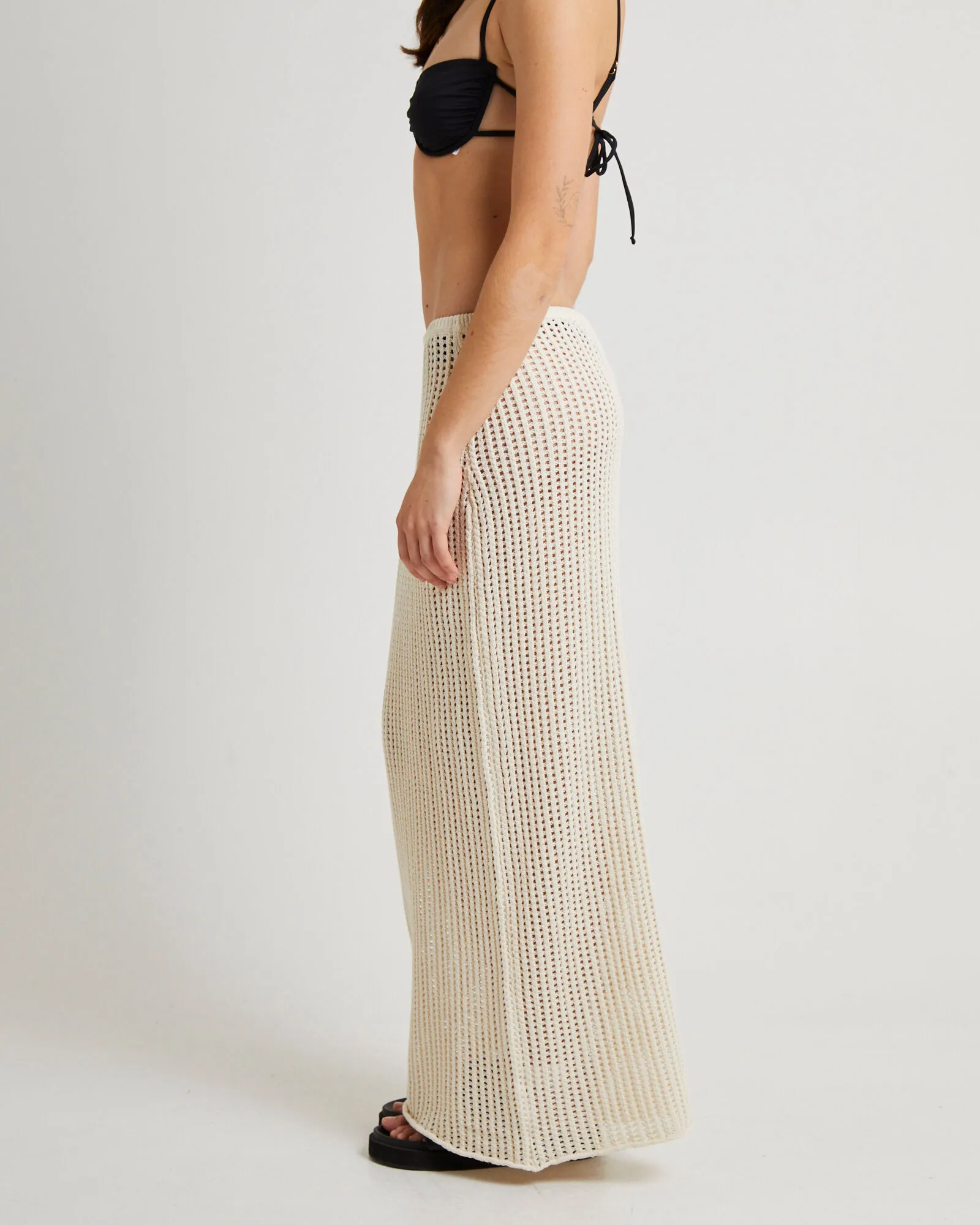 Subtitled Iris Crochet Skirt