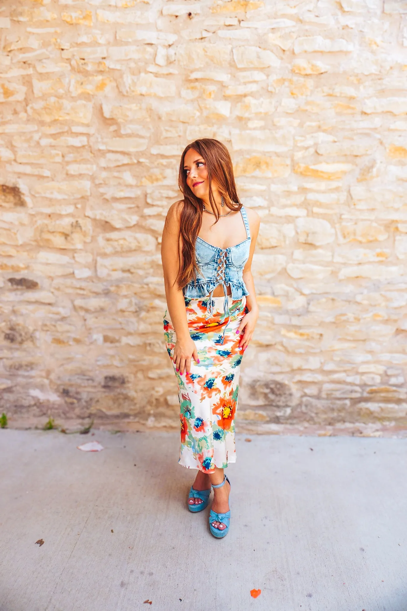 The Canton Floral Skirt