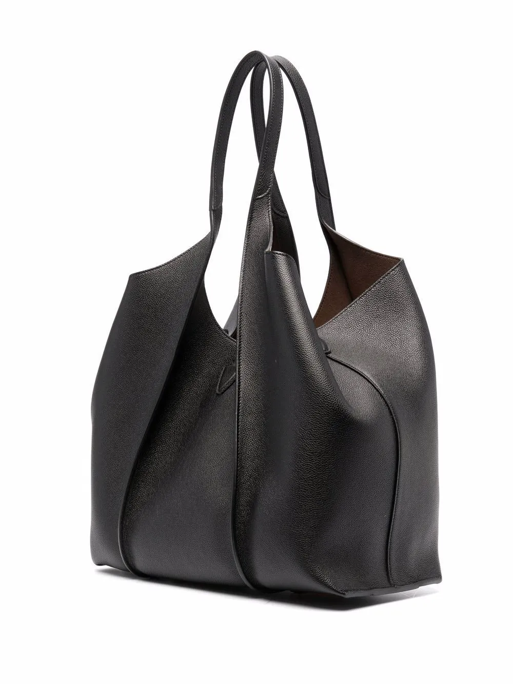 Tod's    Tod's T Timeless Medium Leather Tote