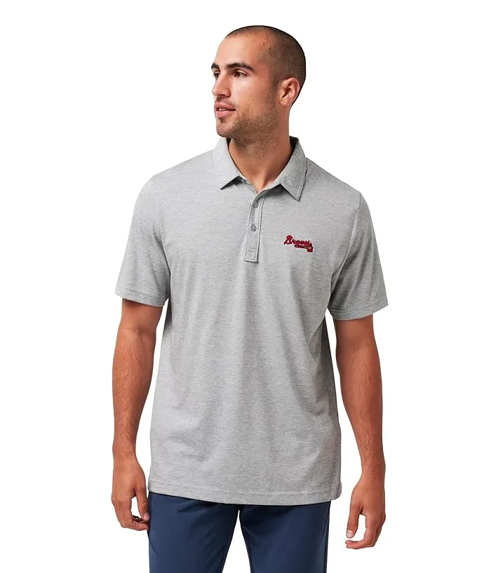 TravisMathew Atlanta Braves The Zinna Polo