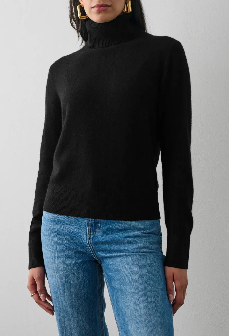 WHITE + WARREN CASHMERE ESSENTIAL TURTLENECK