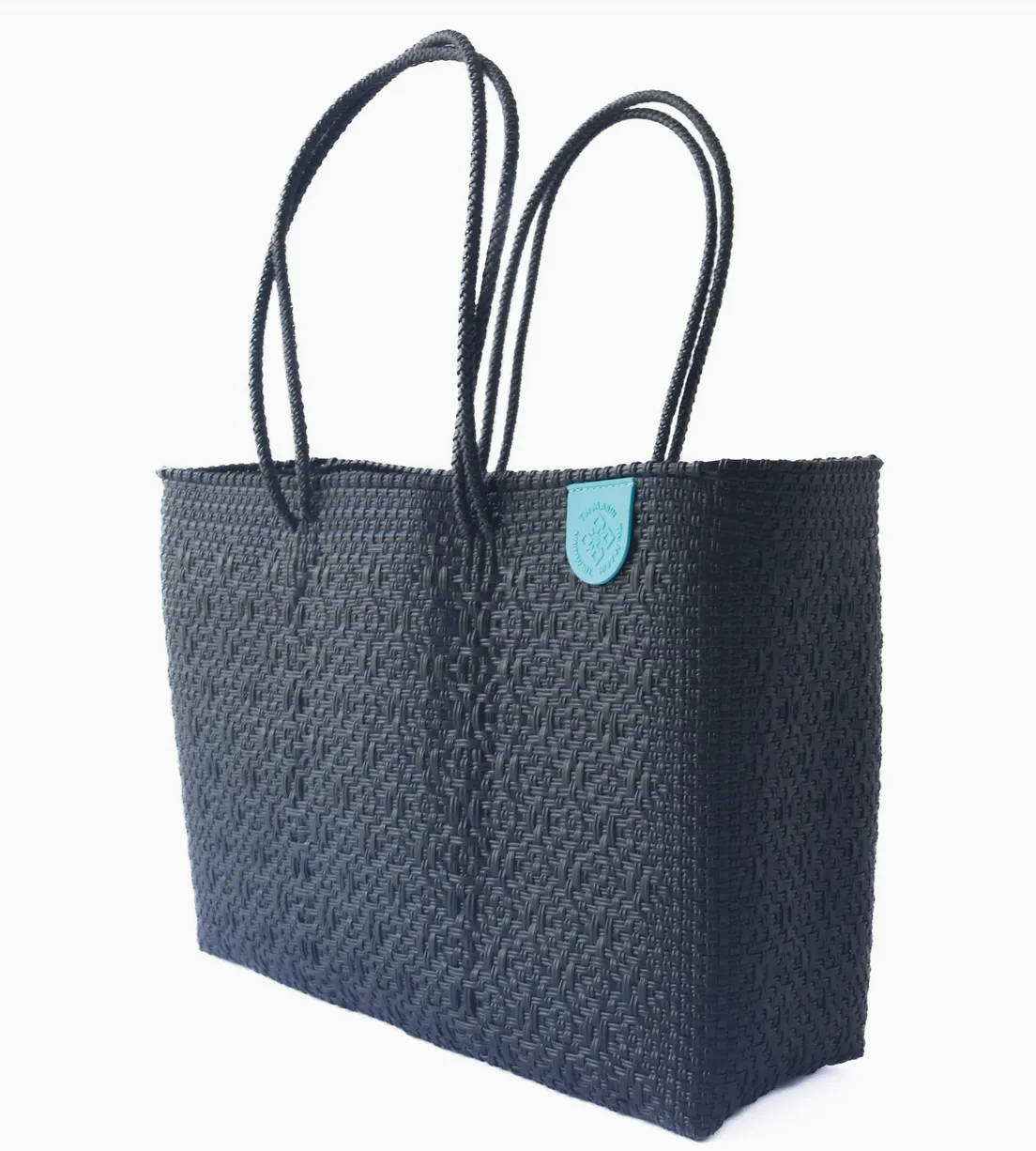 Woven Super Tote ? Black