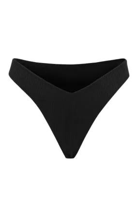  Year of Ours     Jess Bikini Bottom - Black