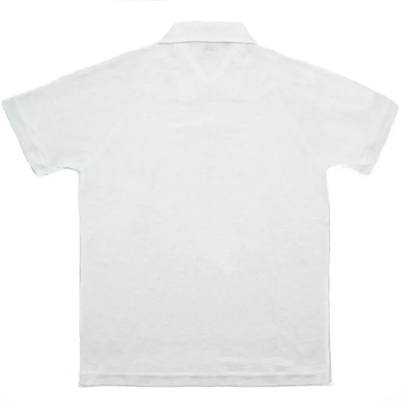 You Must Create Linen Polo Tee